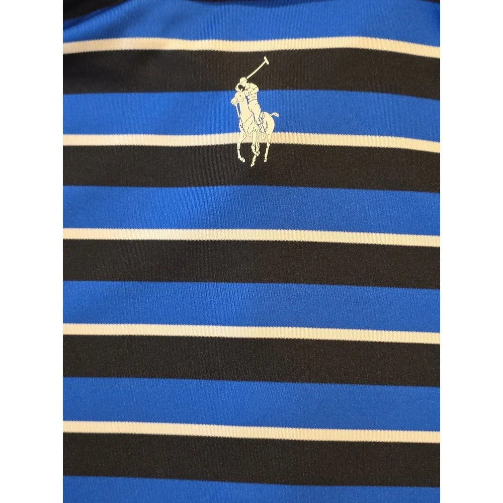 Polo Golf Ralph Lauren PGA Bethpage Black 2019 Stripe Polo Shirt XXL